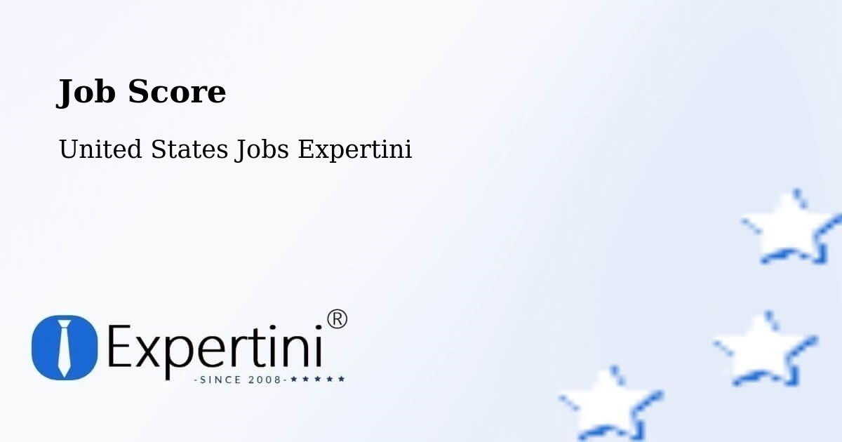 Job Score & Job Description Score Tool – Mount Ida - United States Jobs Expertini
