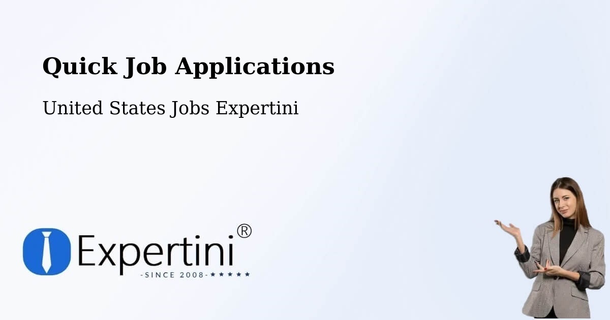 Quick Apply Feature – Mount Ida - United States Jobs Expertini