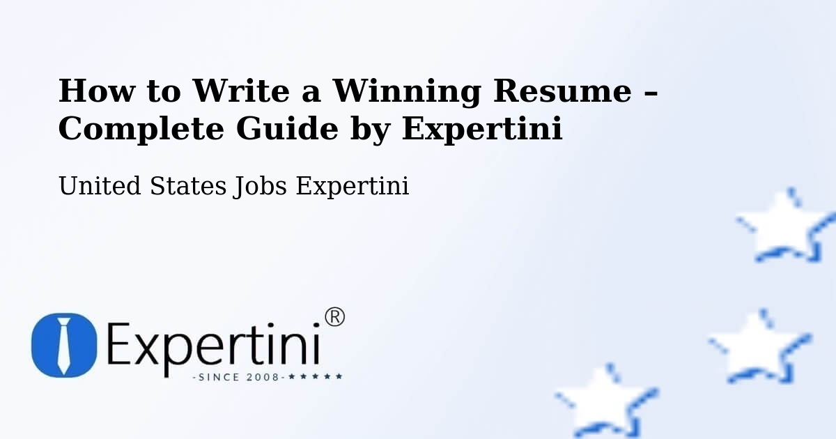 Resume Writing Guide for Job Seekers – Mount Ida - Mount Ida, United States Jobs Expertini